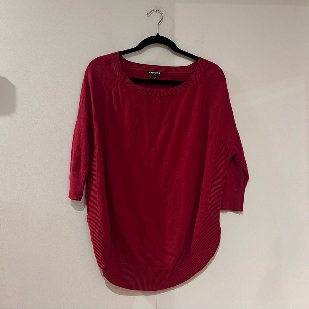 Express Red Sweater
